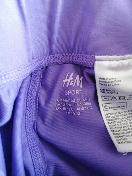 Šport. legíny h&m, h&m,146