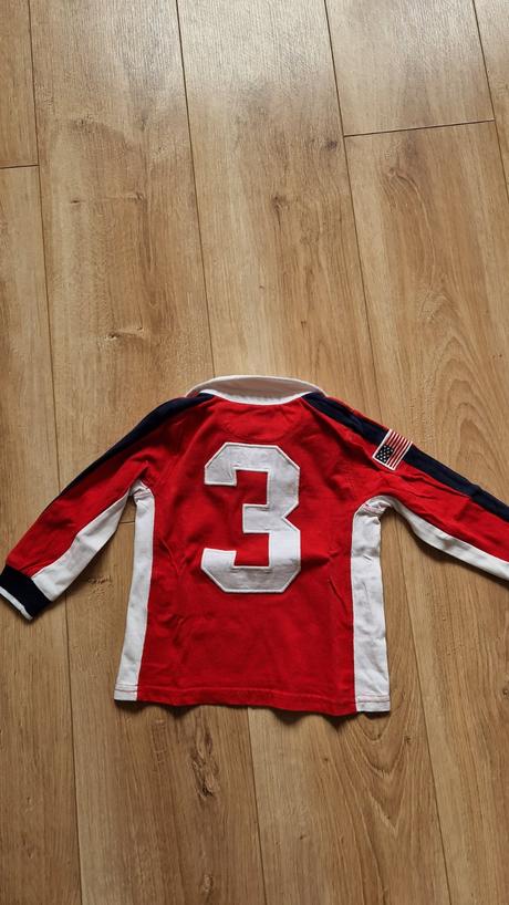 Tričko s dlhým rukávom zn. ralph lauren veľ. 80., ralph lauren,80