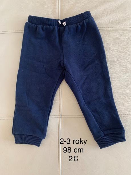 Detské tepláky, zara,98