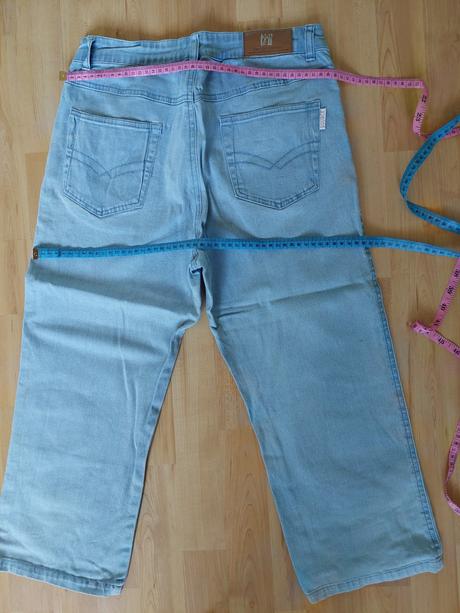 Dámske capri 3/4 rifle s/m, 38