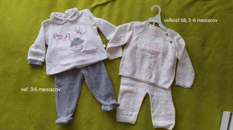 Predám nové nepoužívané oblečenie, 50–62 / 68–80