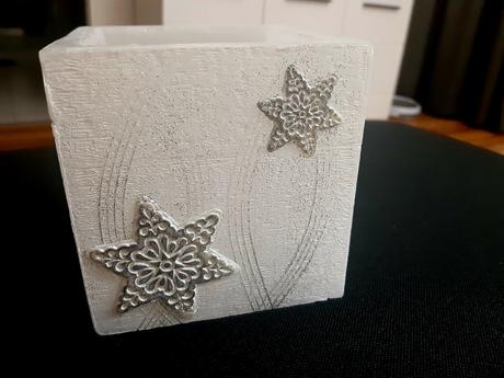 Vianočný voskový svietnik, 