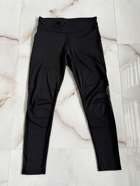 Športové legíny so sieťkou, l