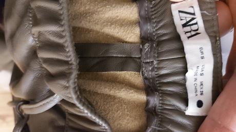 Dámske  kožené dámske nohavice zn. zara xl, zara,xl