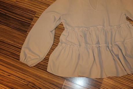 Volánová oversize blúzka shein v. l, l