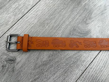 Autíčkový detský opasok 122/128, c&a