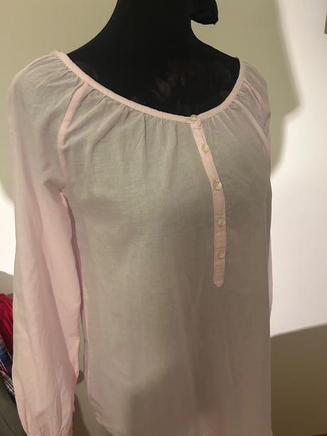 Blúzka svetloružová, okay,34
