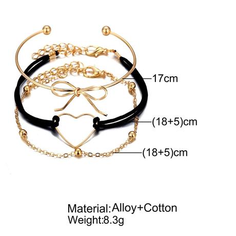 Set 3 ks náramkov mašlička,