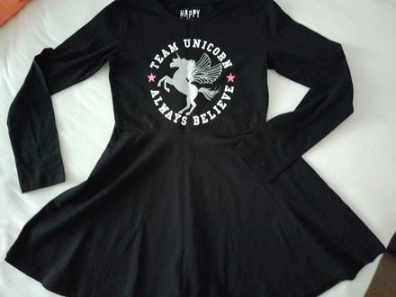 Šaty 140-146 koníkové, f&f,140