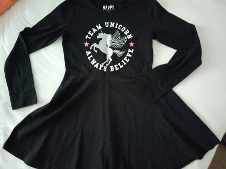 Šaty 140-146 koníkové, f&f,140