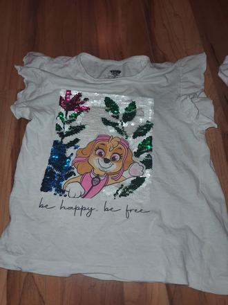 Tričko labkova patrola lacno, disney,134