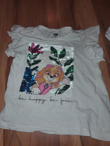 Tričko labkova patrola lacno, disney,134