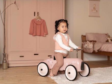 Little dutch odrážadlo retro auto pink,