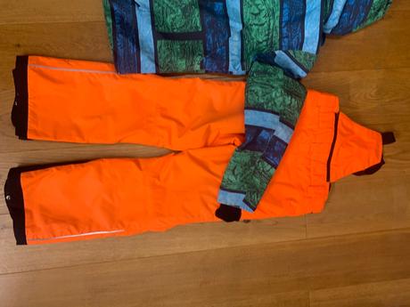 Reima zimná lyžiarska bunda a otepľovačky 140/146, reima,140