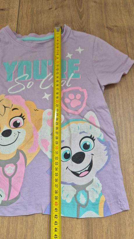 Pyzamo paw patrol kratke, primark,116