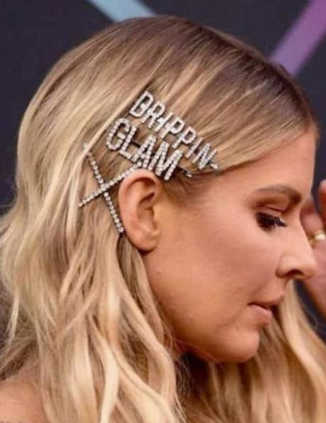 Ozdobná spona do vlasov glam,