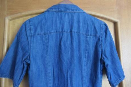 Zara nadherne koselove riflove bavlnene saty m, zara,m