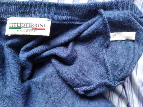 Sveter z vlny merino, m