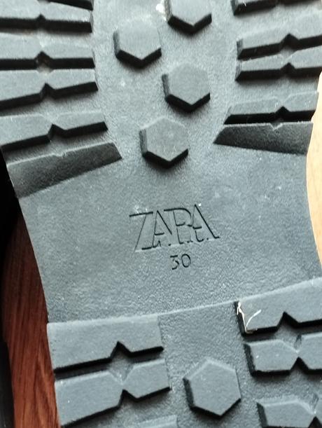 Mokasíny s hrubou podrážkou, zara,30