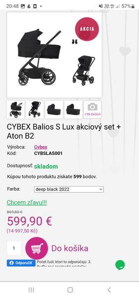 Kočík Cybex Balios S Lux