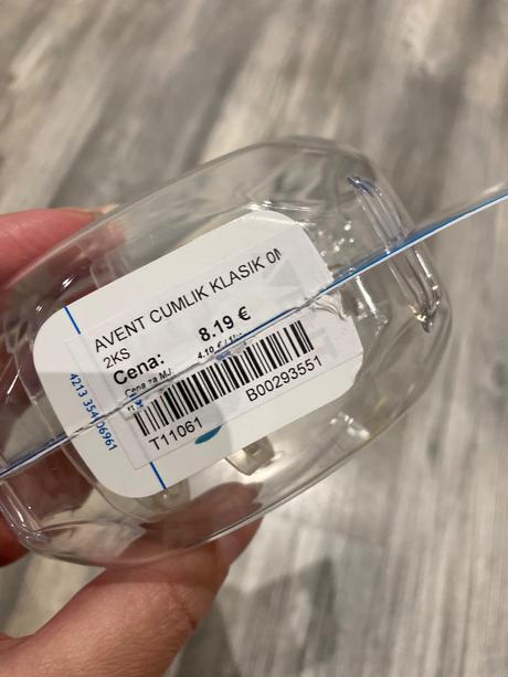 Cumel na flašku avent 1, avent