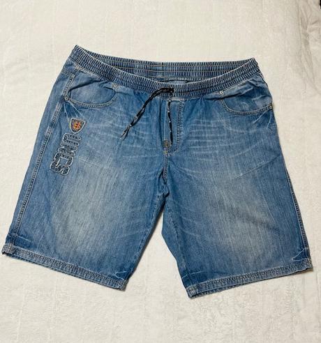 Pánske džínsové krátke nohavice 3xl zn. uncs, xxxl