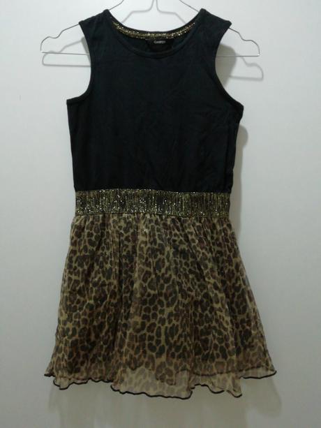 Leo tigrované tylové šaty /tunika, george,128