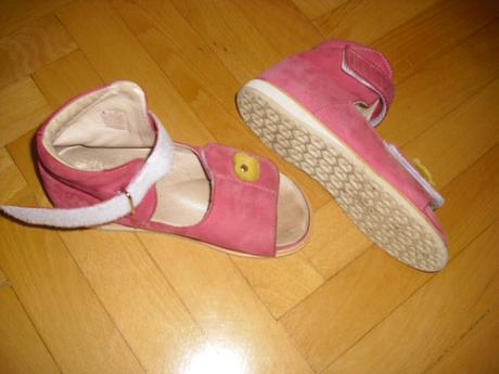 Kožené ortopedické sandálky, 29