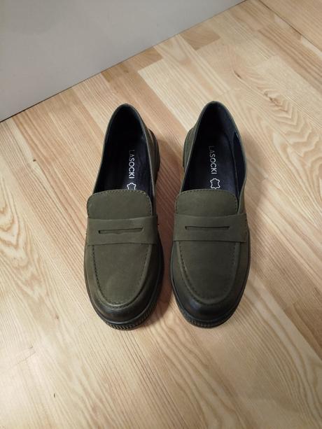 Lasocki kožené mokasíny pc 49.90e, lasocki,37 / 38