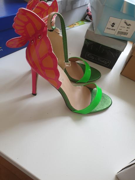 Vysoké topánky s motýlom, 39