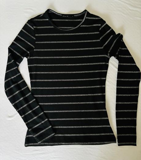 Pruhovaný pulover, mohito,s