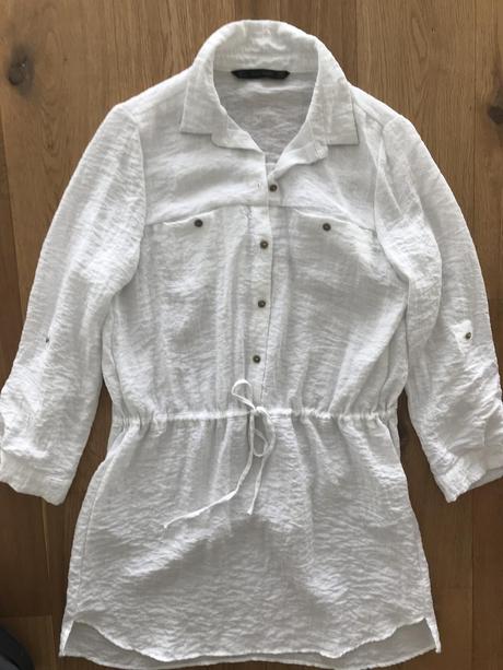 Biele saty / tunika, zara,s