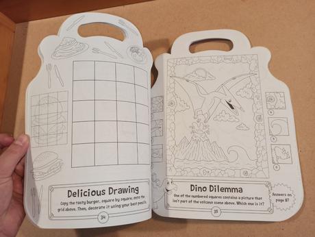 My awesome sticker activity bag,