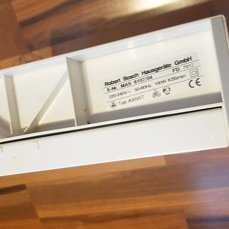 Elektrický univerzálny krájač potravín bosch mas 6, bosch