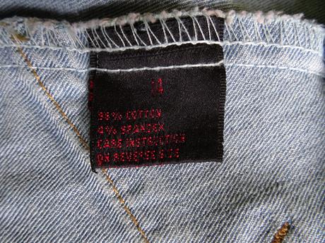 Riflová sukňa miss posh, veľ.14/l, l