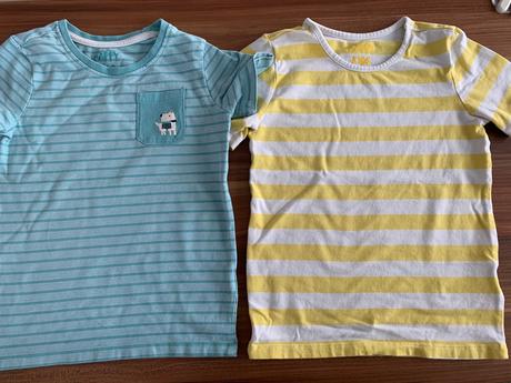 Tricko zlto-biele tchibo 98-104, tcm,98