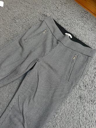 Nohavice kockované, h&m,36