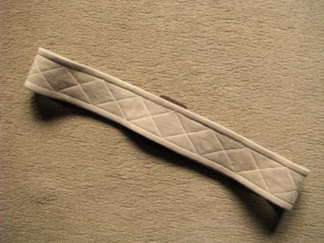 Béžový textilný opasok,