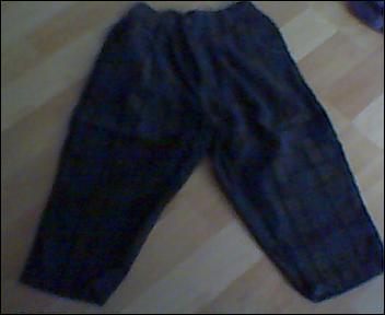 Menšestrové nohavice-kuk miery, 92