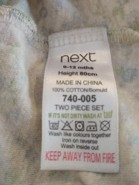 Tričko next veľ 80, next,80