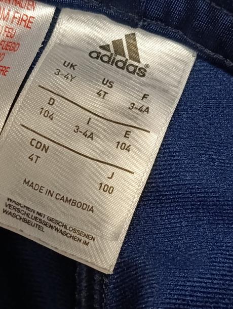 Športové nohavice, adidas,104