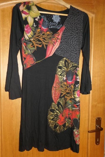 Desigual vest uxia krasne, kvalitne,vzdusne saty, desigual,s