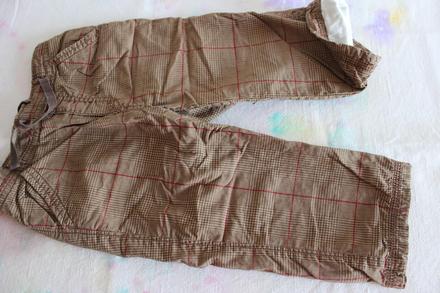 Old navy, nohavice, karo, zateplene, 18-24 m, old navy,92