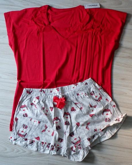 Krátke pyžamo zn. donna teddy, 38 - xl