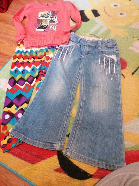 Balík veci dievča 22 ks, veľ. 104 už aj s poštou, 104–116