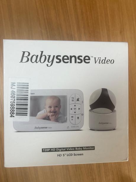 Video hd 5 lcd pestúnka babysense, babysense