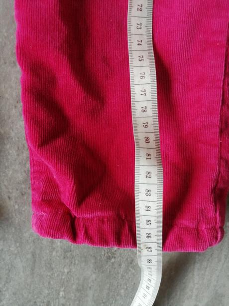 Zateplené ružové nohavice v152, 152