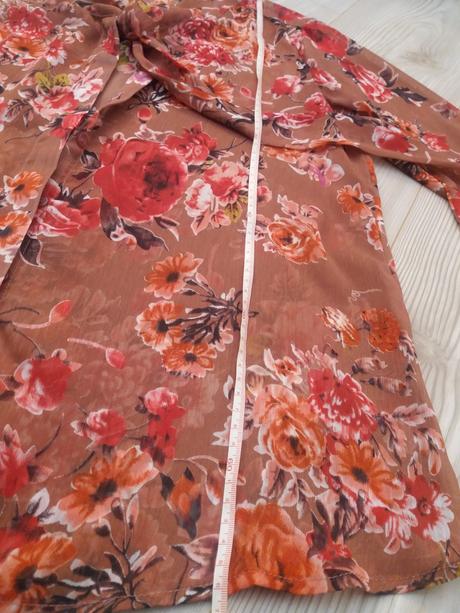 Červenohneda bluzka, amisu,m