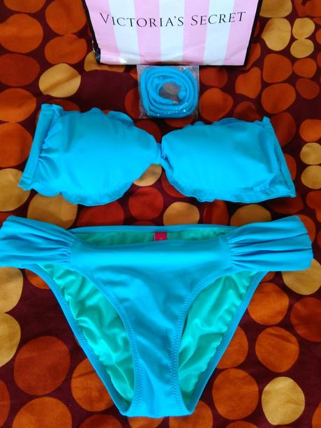 Victoria's secret bandeau bikini, victoria's secret,xs