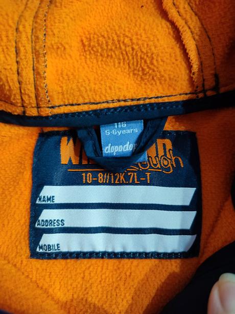 Softshellová bunda 116,top, dopodopo,116